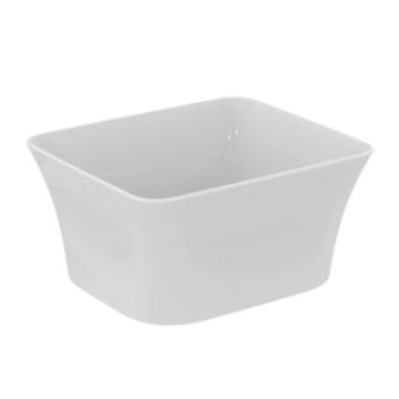 Lavoar tip bol Ideal Standard La Dolce Vita 40x35cm, fara orificiu baterie, fara preaplin, alb