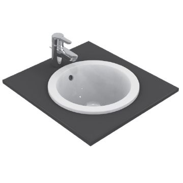 Lavoar Ideal Standard Connect Sphere 48x48cm, fara orificiu baterie