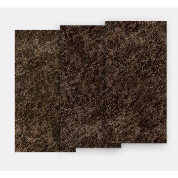 Gresie portelanata FMG Marmi Classici Maxfine 75x37.5cm, 6mm, Emperador Lucidato