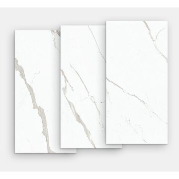 Gresie portelanata FMG Marmi Classici Maxfine 75x37.5cm, 6mm, Extra White Lucidato