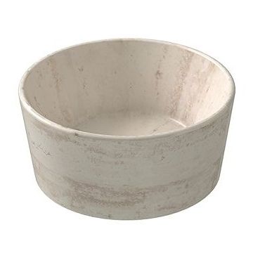 Lavoar rotund tip bol Globo Forty3 La Pietre 35cm, Travertino