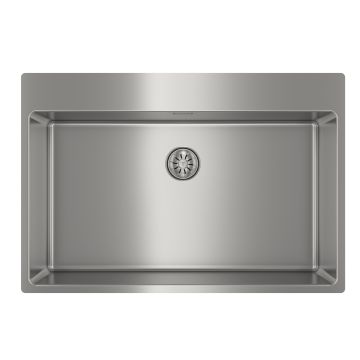 Chiuveta bucatarie Teka Forline RS15 71.40, 750x510mm, inox, include tocator si suport vase