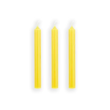 Lumanare My Jolie Candle Les Classiques Droite 22x200mm,  Yellow