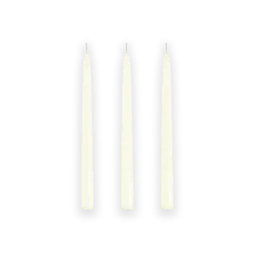Lumanare My Jolie Candle Les Classiques Flambeau 22x290mm, Ivoire