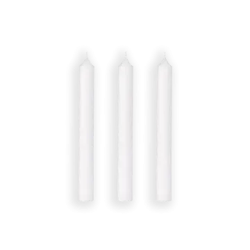 Lumanare My Jolie Candle Les Classiques Droite 22x200mm, White