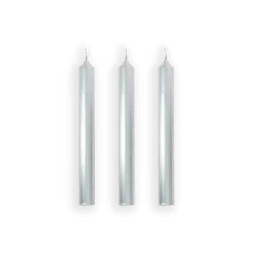 Lumanare My Jolie Candle Les Classiques Droite 22x200mm, Silver
