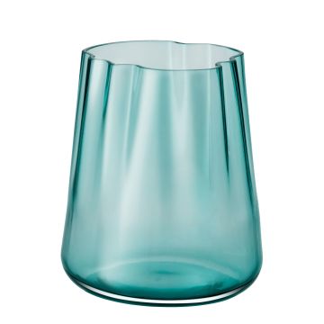 Vaza LSA International Lagoon h24cm, Sea Green