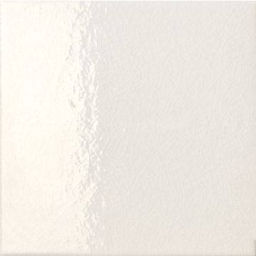 Faianta Iris Citta di Faenza 15x15cm, 10mm, Bianco Glossy