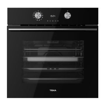 Cuptor incorporabil Teka Maestro SteamGourmet HLB 8550 SC BK cu aburi multifunctional, 70 litri, 12 functii, HydroClean, Infinity Glass