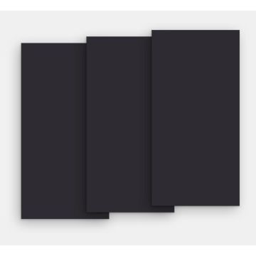 Gresie portelanata FMG Chromocode 3D Maxfine 100x100cm, 6mm, Ivory Black Lucidato