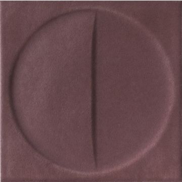 Faianta Iris Bottega D'Arte 15x15cm, 10mm, Motivi Amaranto naturale