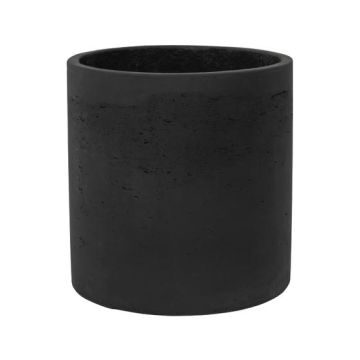 Ghiveci Deko Senso Rough Puk L, negru