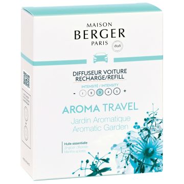 Rezerve ceramice odorizant masina Maison Berger Aroma Travel - Jardin Aromatique