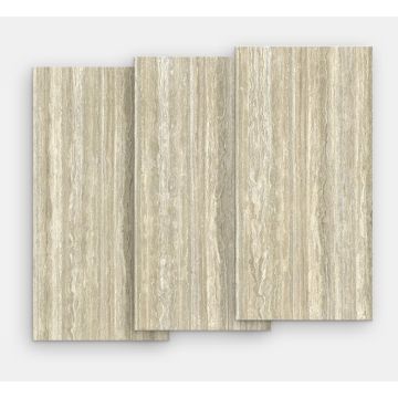 Gresie portelanata FMG Travertino Maxfine 150x75cm, 6mm, Lucidato