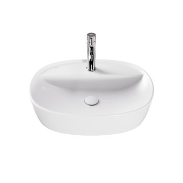 Lavoar Besco Anes Cera-Line 50x38cm, montare pe blat, alb