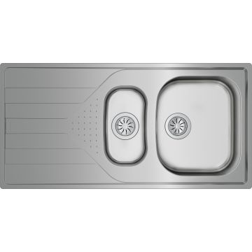 Chiuveta bucatarie Teka Universe 60 T-XP 1/2B 1D, 1000 x 500mm, inox