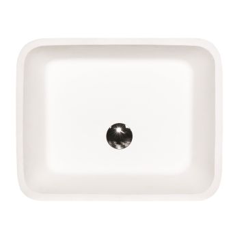 Lavoar tip bol Besco Assos 52x41cm, montare pe blat, compozit