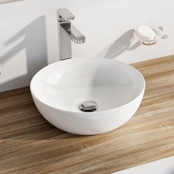 Lavoar tip bol Ravak Uni 400 B Slim, 40cm, h12cm, alb