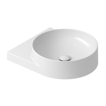 Lavoar rotund Ravak Yard 40x50cm, alb