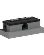 Rigola de pardoseala pentru dus Axor uBox pentru pardoseli minim 75mm