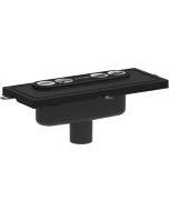 Rigola de pardoseala pentru dus Axor uBox pentru montaJ vertical