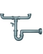 Sifon Franke F/2L pentru chiuveta cu 2 cuve egale