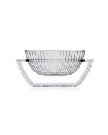 Bol decorativ Kartell U Shine design Eugeni Quitllet, 29x14cm, transparent