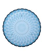 Platou Kartell Jelly design Patricia Urquiola, 45cm, albastru transparent