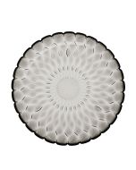 Platou Kartell Jelly design Patricia Urquiola, 45cm, fumuriu transparent