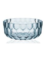 Bol Kartell Jellies Family design Patricia Urquiola, 32cm, albastru transparent