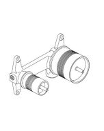 Corp incastrat Ideal Standard pentru baterie lavoar cu montaj pe perete