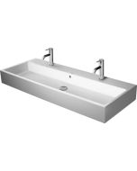 Lavoar dublu Duravit Vero Air 120x47cm, montare pe mobilier, alb