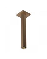 Brat de dus Hansgrohe E de tavan, 30cm, bronz periat
