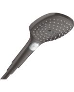 Para de dus Hansgrohe Raindance Select E 120 cu 3 jeturi, negru periat
