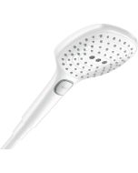 Para de dus Hansgrohe Raindance Select E 120 cu 3 jeturi, alb mat