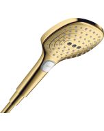 Para de dus Hansgrohe Raindance Select E 120 cu 3 jeturi, gold optic lustruit