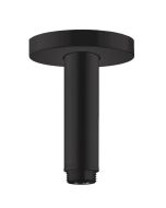 Brat de dus Hansgrohe S cu montare pe tavan, 10cm, negru mat