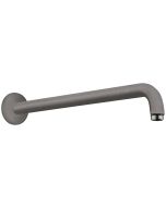 Brat de perete Hansgrohe 389 mm, negru periat
