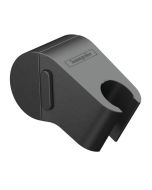 Agatatoare dus Hansgrohe Wallstoris cu fixare pe bara suport, negru mat