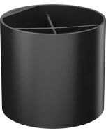 Pahar Hansgrohe WallStoris cu fixare pe bara suport, negru mat