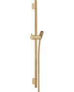 Bara de dus Hansgrohe Unica S Puro 65cm cu furtun 160cm, bronz periat