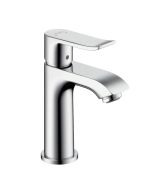 Baterie lavoar Hansgrohe Metris 100, ventil pop-up, crom