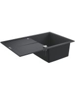 Chiuveta bucatarie Grohe K400 50 -C, 780x500mm, compozit, granite black