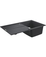 Chiuveta bucatarie Grohe K400 50 -C, 860x500mm, compozit, granite black