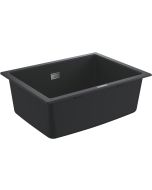 Chiuveta bucatarie Grohe K700U 70 -C, 610x460mm, montare sub blat, compozit, granite black