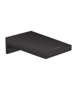 Pipa cada Hansgrohe Metropol montaj incastrat 18.5 cm, negru mat