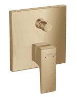 Baterie cada - dus Hansgrohe Metropol montaj incastrat, necesita corp ingropat, bronz periat