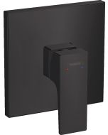 Baterie dus Hansgrohe Metropol montaj incastrat, necesita corp incastrat, negru mat