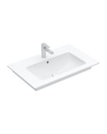 Lavoar Villeroy & Boch Venticello 80x50cm, montare pe mobilier, Alb Alpin