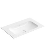 Lavoar Villeroy & Boch Finion 80x50cm, fara orificiu baterie, fara preaplin, alb